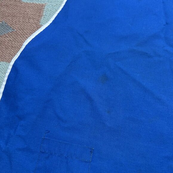 Vintage 80s 90s Rite Aid employee uniform vest jacket costume blue USA medium - Picture 3 of 8